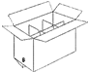 With separator